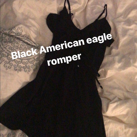 Black American Eagle Romper - Picture 1 of 1